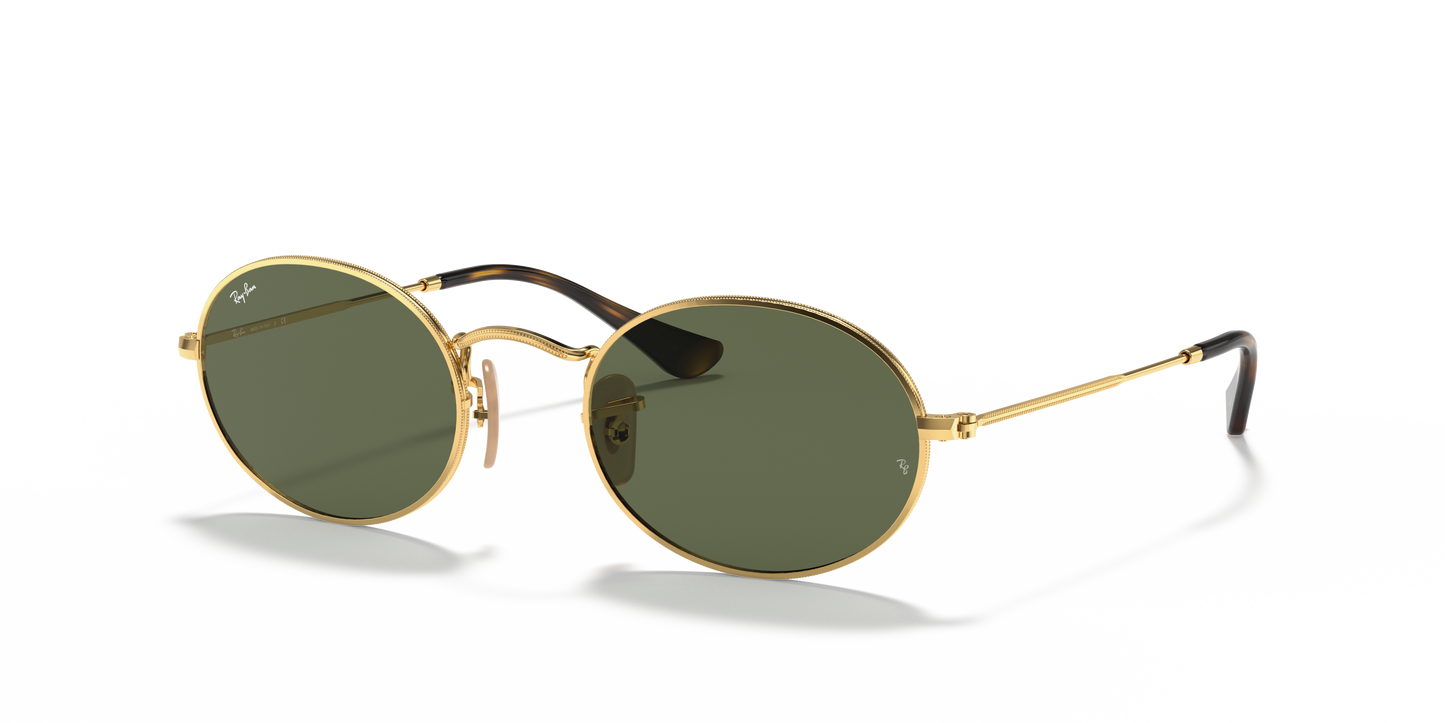 RAY-BAN-RB3547N Oval Flat Lenses