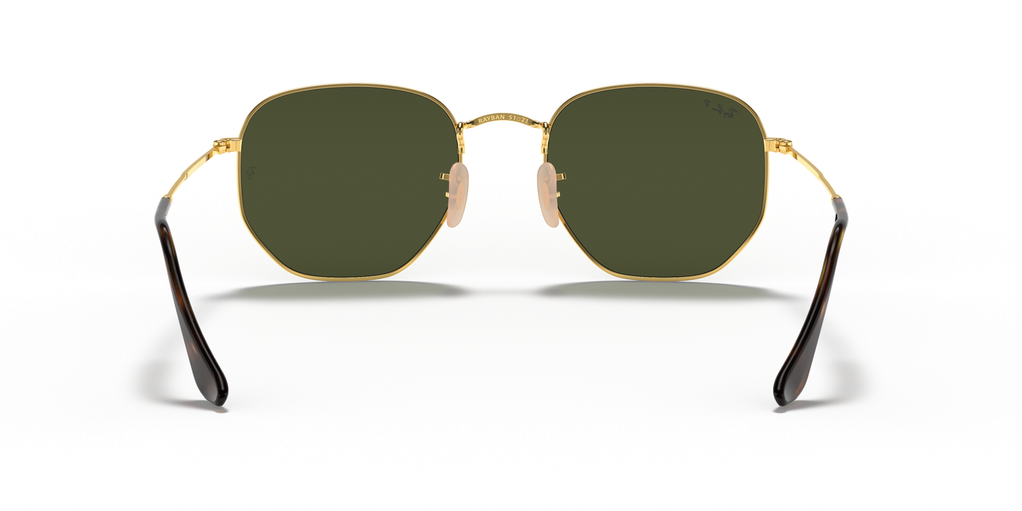 RAY-BAN-RB3548N 001/5851 Hexagonal Flat Lenses Polarized