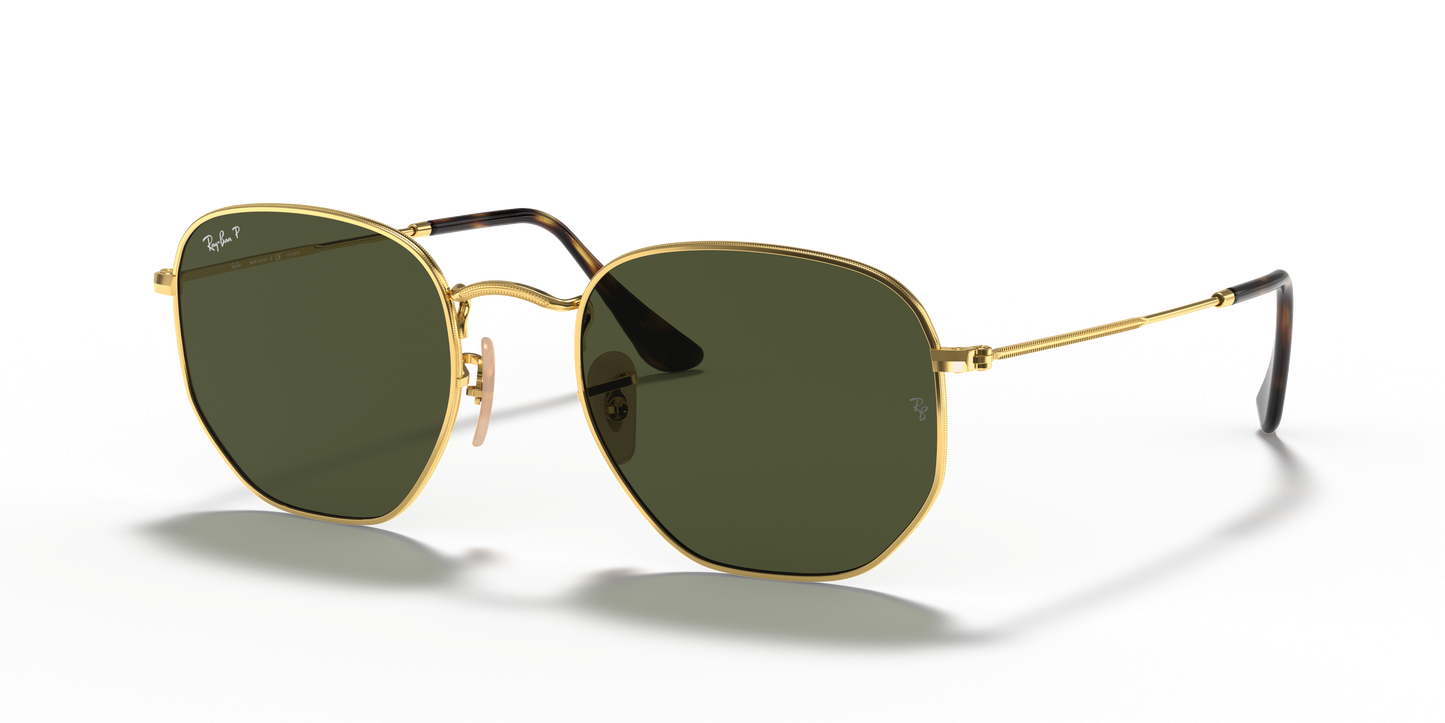RAY-BAN-RB3548N 001/5851 Hexagonal Flat Lenses Polarized