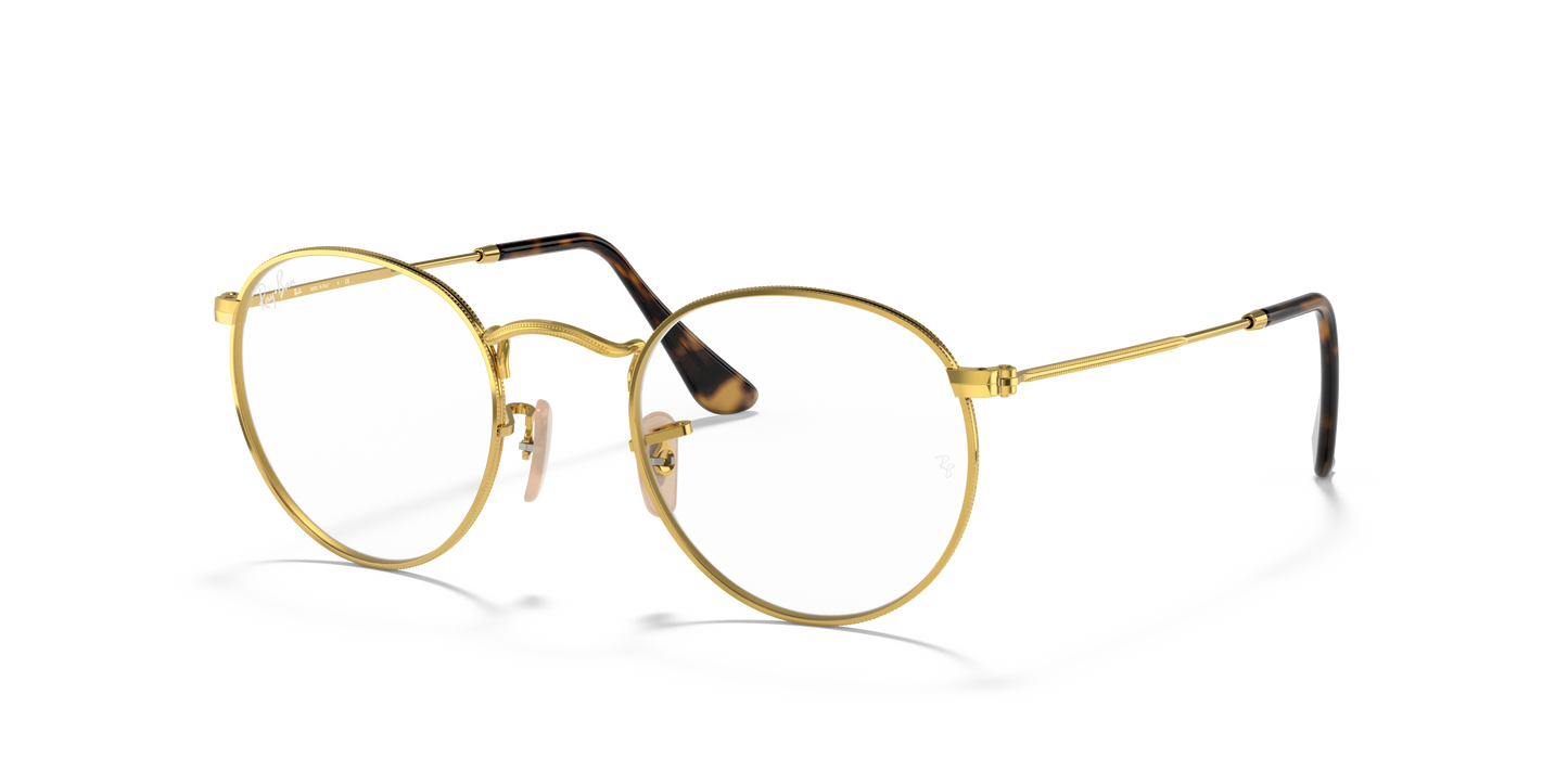 RAY-BAN-RB3447V Round Metal Optics